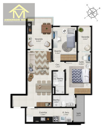 Imagem Apartamento com 2 Quartos à Venda, 76 m² em Praia Da Costa - Vila Velha Imagem Apartamento com 2 Quartos à Venda, 76 m² em Praia Da Costa - Vila Velha
