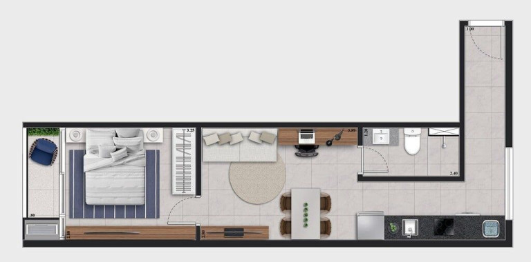 Imagem Apartamento com 1 Quarto à Venda, 46 m² em Vila Mariana - São Paulo Imagem Apartamento com 1 Quarto à Venda, 46 m² em Vila Mariana - São Paulo