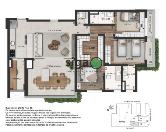 Imagem Apartamento com 3 Quartos à Venda, 123 m² em Moema - São Paulo Imagem Apartamento com 3 Quartos à Venda, 123 m² em Moema - São Paulo