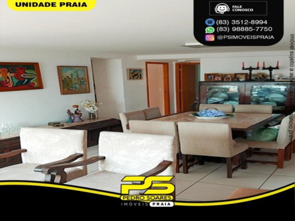 Imagem Apartamento com 3 Quartos à Venda, 124 m² em Manaíra - João Pessoa