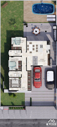 Imagem Casa com 3 Quartos à Venda, 130 m² em Bosque Da Mata - Tijucas