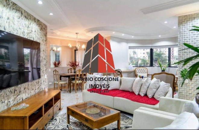 Apartamento com 3 Quartos à Venda, 180 m² em Jardim Anália Franco - São Paulo