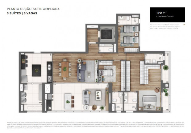 Imagem Apartamento com 4 Quartos à Venda, 190 m² em Perdizes - São Paulo