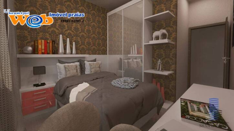 Imagem Casa de Condomínio com 2 Quartos à Venda, 58 m² em Baln.paquetá - Praia Grande Imagem Casa de Condomínio com 2 Quartos à Venda, 58 m² em Baln.paquetá - Praia Grande