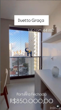Imagem Apartamento com 1 Quarto à Venda, 50 m² em Graça - Salvador Imagem Apartamento com 1 Quarto à Venda, 50 m² em Graça - Salvador