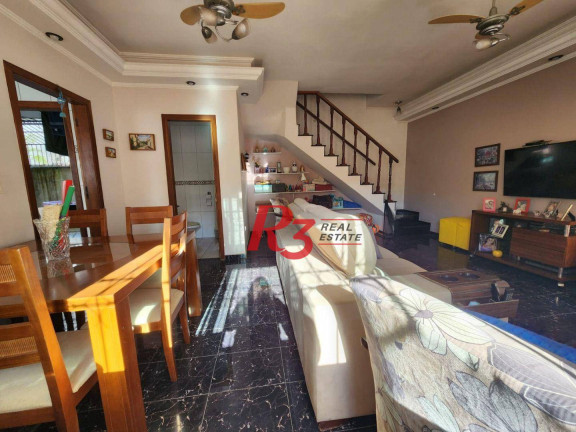 Imagem Sobrado com 3 Quartos à Venda, 134 m² em Estuário - Santos Imagem Sobrado com 3 Quartos à Venda, 134 m² em Estuário - Santos