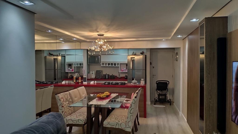 Imagem Imóvel com 3 Quartos à Venda, 72 m² em Vila Valparaíso - Santo André