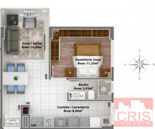 Apartamento com 2 Quartos à Venda, 117 m² em Cidade Alta - Bento Gonçalves