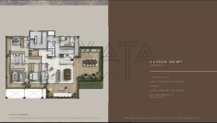 Imagem Imóvel com 3 Quartos à Venda, 258 m² em Vila Nova Conceição - São Paulo