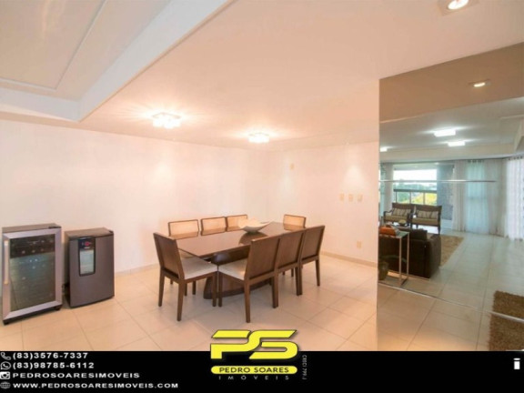 Imagem Apartamento com 5 Quartos à Venda, 380 m² em Altiplano Cabo Branco - João Pessoa