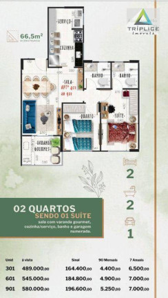 Imagem Apartamento com 2 Quartos à Venda, 123 m² em Jardim Glória - Juiz De Fora