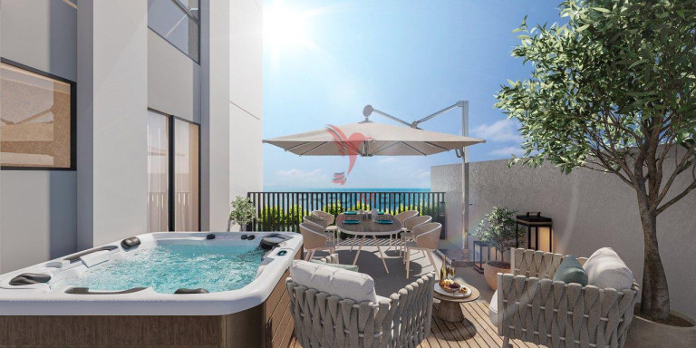 Imagem Imóvel com 1 Quarto à Venda, 27 m² em Armação De Itapocoroi - Penha