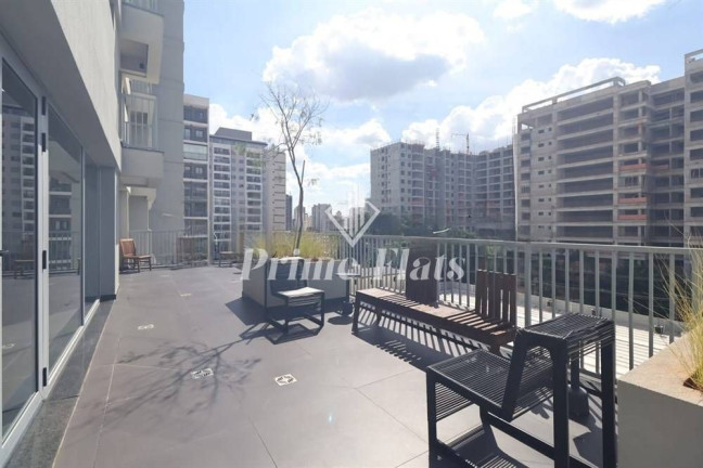 Imagem Apartamento com 1 Quarto para Alugar, 21 m² em Indianópolis - São Paulo Imagem Apartamento com 1 Quarto para Alugar, 21 m² em Indianópolis - São Paulo