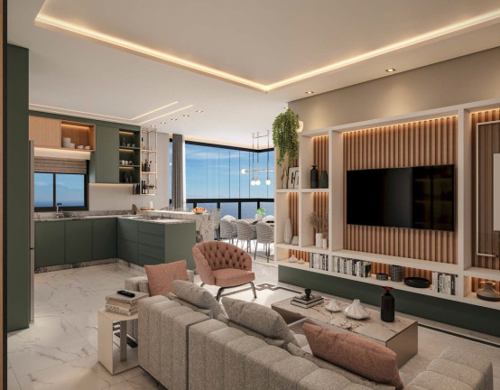 Imagem Apartamento com 3 Quartos à Venda, 143 m² em Balneário Perequê - Porto Belo
