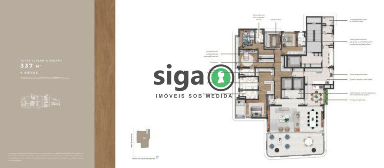 Imagem Apartamento com 4 Quartos à Venda, 337 m² em Vila Clementino - São Paulo Imagem Apartamento com 4 Quartos à Venda, 337 m² em Vila Clementino - São Paulo