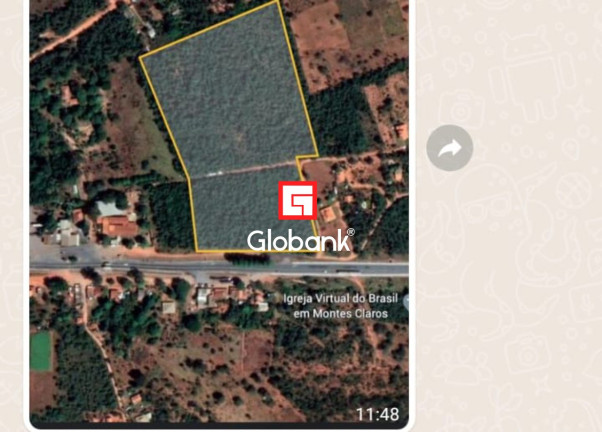 Terreno à Venda, 57.000 m² em Pentáurea - Montes Claros
