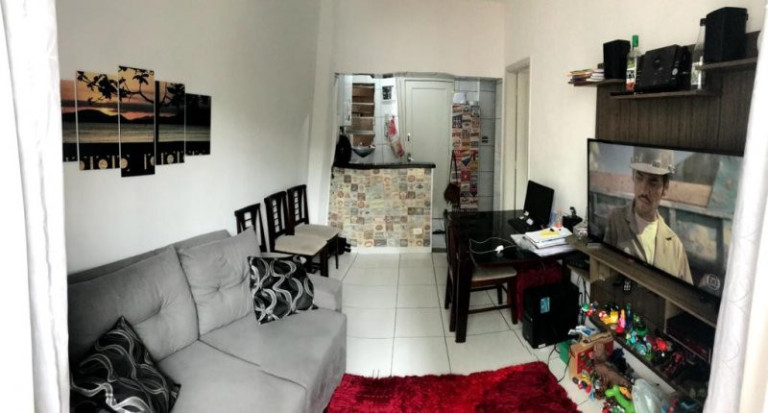 Foto do imóvel Apartamento com 1 Quarto à Venda, 40 m² em Itararé - São Vicente