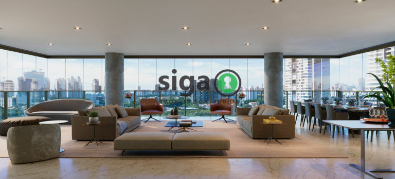 Apartamento com 4 Quartos à Venda, 359 m² em Vila Nova Conceição - São Paulo