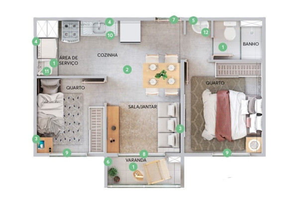 Imagem Imóvel com 2 Quartos à Venda, 35 m² em Vila Liviero - São Paulo