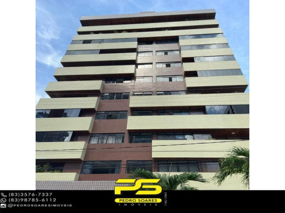 Apartamento com 3 Quartos à Venda, 120 m² em Tambaú - João Pessoa