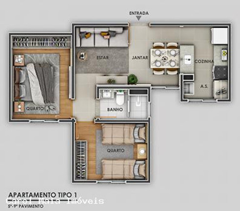 Imagem Apartamento com 2 Quartos à Venda, 42 m² em Carlos Prates - Belo Horizonte Imagem Apartamento com 2 Quartos à Venda, 42 m² em Carlos Prates - Belo Horizonte