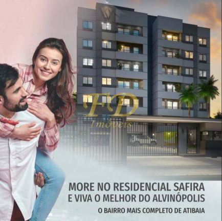 Imagem Apartamento com 2 Quartos à Venda, 62 m² em Alvinópolis - Atibaia