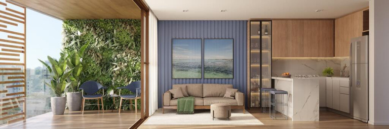 Imagem Cobertura com 1 Quarto à Venda, 46 m² em Moema - São Paulo