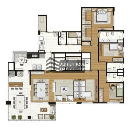 Imagem Apartamento com 3 Quartos à Venda, 251 m² em Campo Belo - São Paulo Imagem Apartamento com 3 Quartos à Venda, 251 m² em Campo Belo - São Paulo
