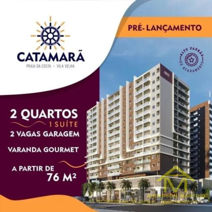 Imagem Apartamento com 2 Quartos à Venda, 76 m² em Praia Da Costa - Vila Velha
