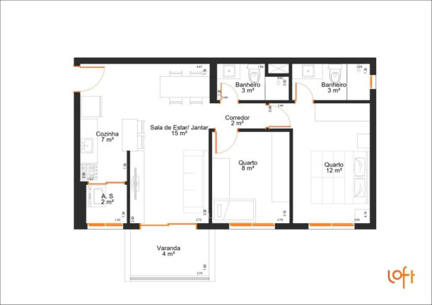 Imagem Apartamento com 2 Quartos à Venda, 63 m² em Bom Retiro - São Paulo Imagem Apartamento com 2 Quartos à Venda, 63 m² em Bom Retiro - São Paulo