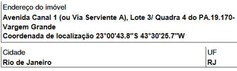 Imagem Terreno à Venda, 10.175 m² em Vargem Grande - Rio De Janeiro Imagem Terreno à Venda, 10.175 m² em Vargem Grande - Rio De Janeiro