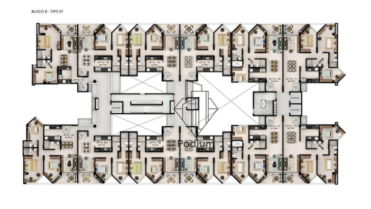 Imagem Apartamento com 2 Quartos à Venda, 146 m² em Ponta De Campina - Cabedelo