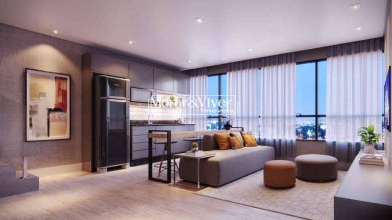 Imagem Apartamento com 1 Quarto à Venda, 33 m² em Alto Da Glória - Curitiba Imagem Apartamento com 1 Quarto à Venda, 33 m² em Alto Da Glória - Curitiba