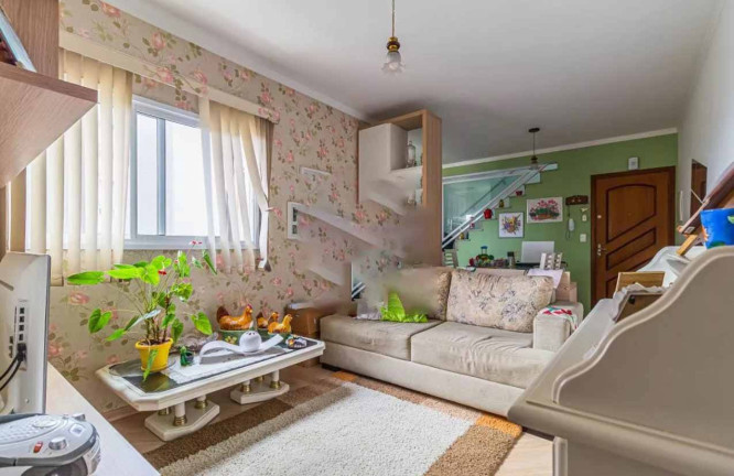 Foto do imóvel Cobertura com 2 Quartos à Venda, 190 m² em Vila Scarpelli - Santo André