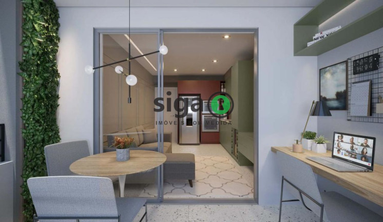 Imagem Apartamento com 1 Quarto à Venda, 35 m² em Brooklin - São Paulo