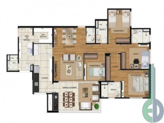 Imagem Imóvel com 4 Quartos à Venda, 135 m² em Vila Gilda - Santo Andre Imagem Imóvel com 4 Quartos à Venda, 135 m² em Vila Gilda - Santo Andre