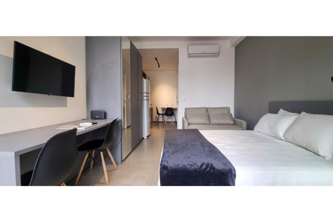 Imagem Apartamento com 1 Quarto à Venda, 30 m² em Indianópolis - São Paulo Imagem Apartamento com 1 Quarto à Venda, 30 m² em Indianópolis - São Paulo