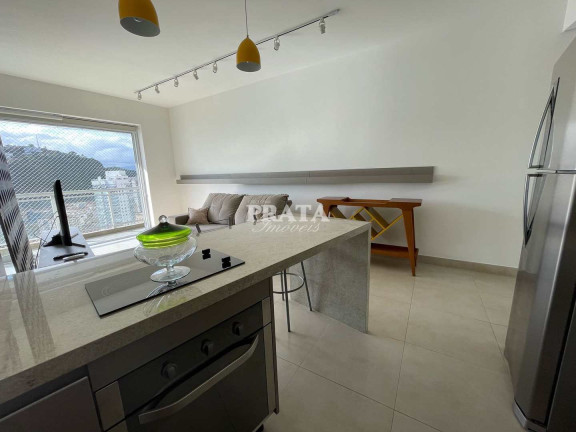 Imagem Apartamento com 1 Quarto para Alugar, 52 m² em Pompéia - Santos Imagem Apartamento com 1 Quarto para Alugar, 52 m² em Pompéia - Santos