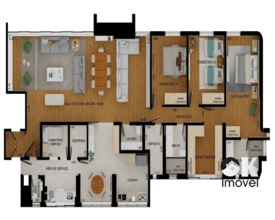 Imagem Apartamento com 3 Quartos à Venda, 212 m² em Higienópolis - São Paulo Imagem Apartamento com 3 Quartos à Venda, 212 m² em Higienópolis - São Paulo