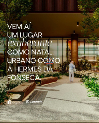 Imagem Apartamento com 3 Quartos para Alugar ou Temporada, 105 m² em Tirol - Natal