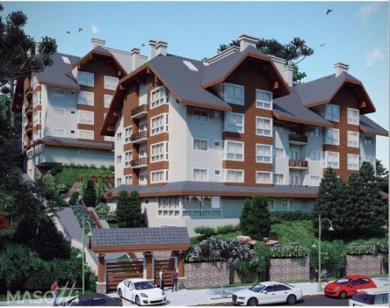 Apartamento com 1 Quarto à Venda, 5.393 m² em Centro - Gramado