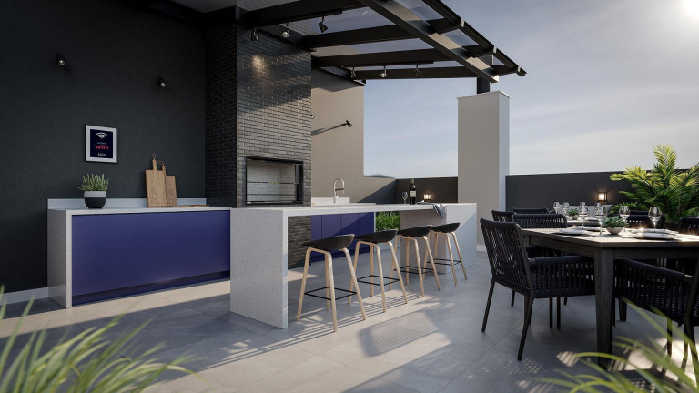 Imagem Imóvel com 1 Quarto à Venda, 35 m² em Portão - Curitiba