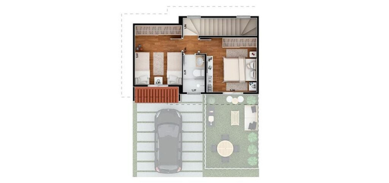 Imagem Casa de Condomínio com 2 Quartos à Venda, 104 m² em Vila Poupança - Santana De Parnaíba Imagem Casa de Condomínio com 2 Quartos à Venda, 104 m² em Vila Poupança - Santana De Parnaíba