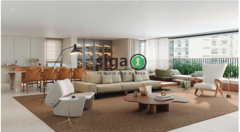 Apartamento com 4 Quartos à Venda, 340 m² em Jardins - São Paulo
