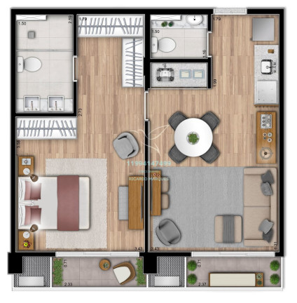 Imagem Apartamento com 2 Quartos à Venda, 54 m² em Vila Clementino - São Paulo Imagem Apartamento com 2 Quartos à Venda, 54 m² em Vila Clementino - São Paulo