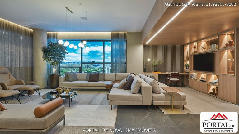 Imagem Apartamento com 4 Quartos à Venda, 199 m² em Vila Da Serra - Nova Lima Imagem Apartamento com 4 Quartos à Venda, 199 m² em Vila Da Serra - Nova Lima