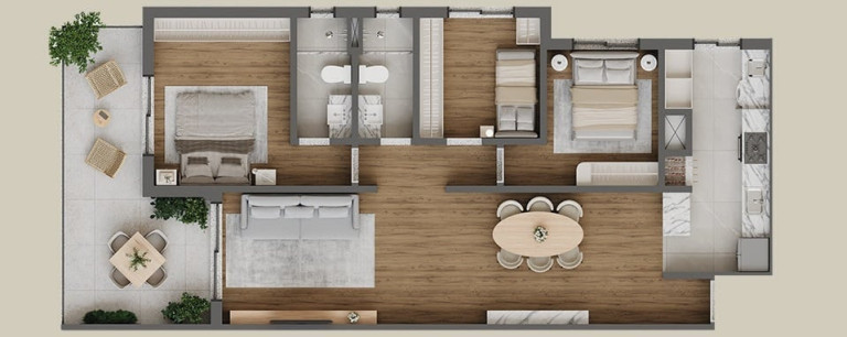 Imagem Cobertura com 2 Quartos à Venda, 146 m² em Higienópolis - Porto Alegre Imagem Cobertura com 2 Quartos à Venda, 146 m² em Higienópolis - Porto Alegre