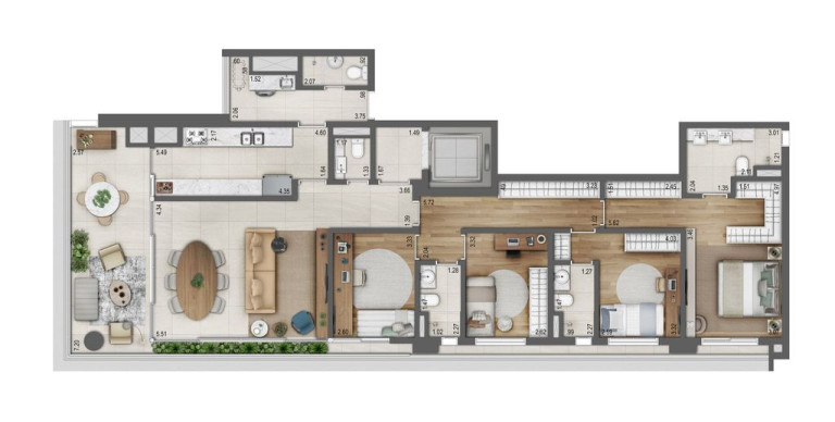 Imagem Cobertura com 3 Quartos à Venda, 222 m² em Vila Mariana - São Paulo