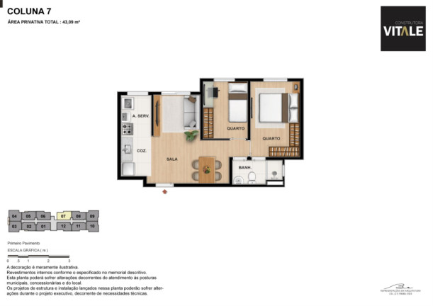 Imagem Imóvel com 1 Quarto à Venda, 43 m² em Campinho - Rio De Janeiro
