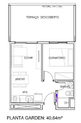 Imagem Apartamento com 1 Quarto à Venda, 25 m² em Bela Vista - São Paulo